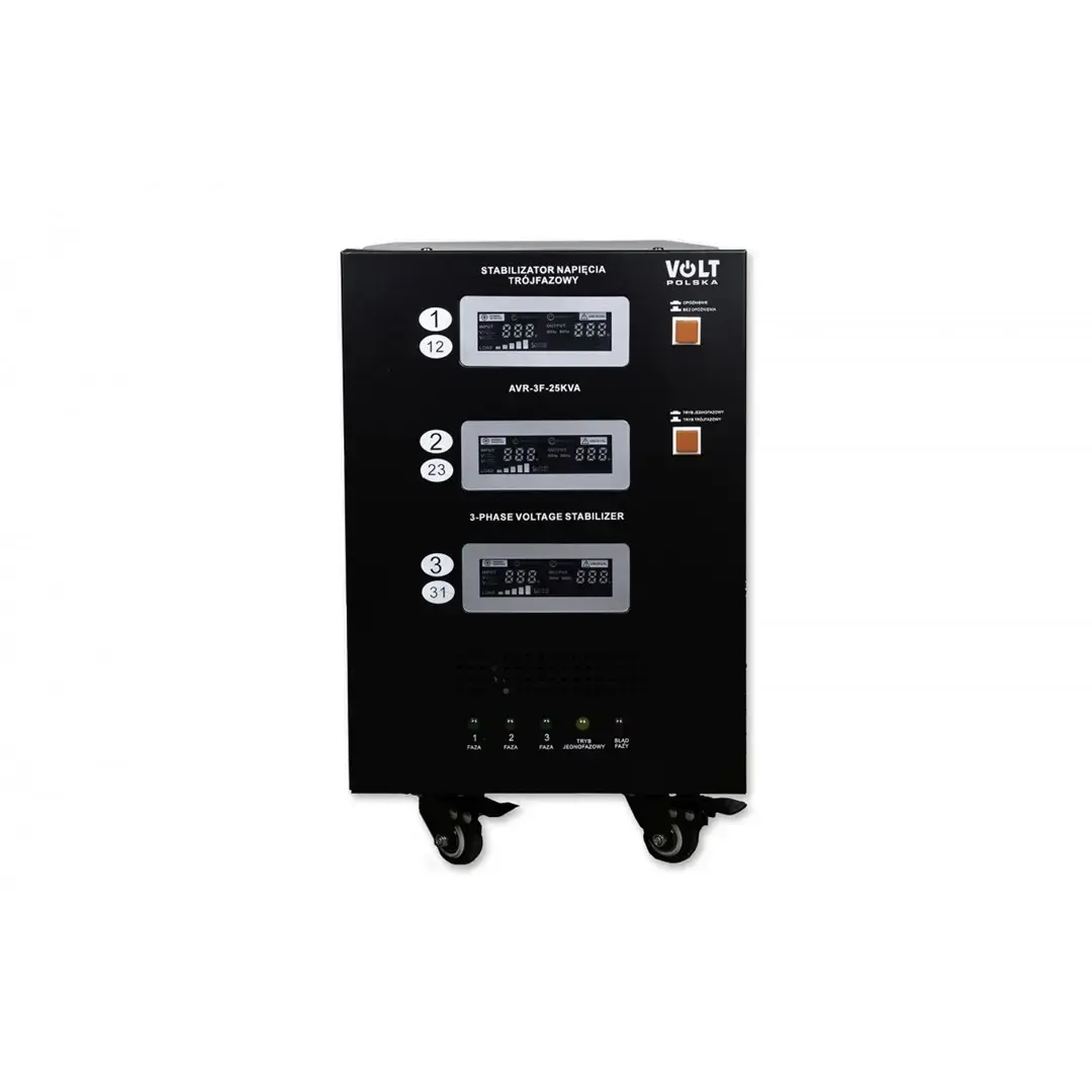 Volt Polska AVR PRO 25000VA 3% SERVO трехфазный стабилизатор Photo 4