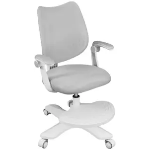 Biroja grozāmais krēsls mark adler Junior 4.6 Grey — kompakts ergonomisks darba krēsls