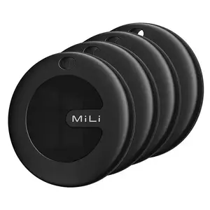 Sekotājs MILI MiTag Locator MiLi DUO Black — Bluetooth atrašanās ierīce Android un iOS