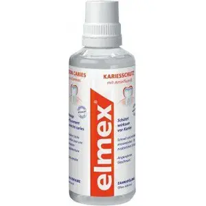Mutes skalošanas līdzeklis Elmex Anti‑Cavity 400 ml — fluora pretcaurumu formula, 400 ml