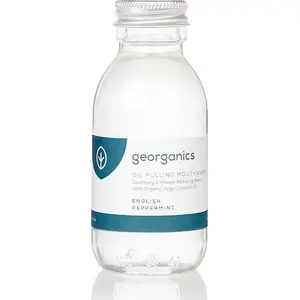 Mouthwash Georganics English Peppermint 100 ml - natural alcohol-free oral rinse