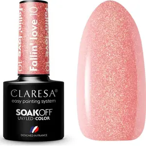 Nail polish Claresa FALLIN'LOVE 10 — hybrid/gel polish, 5 g