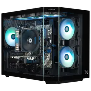 Компьютер Captiva 92576 AMD Ryzen 5 5500 16GB 500GB SSD NVIDIA RTX 5060 Ti Windows 11