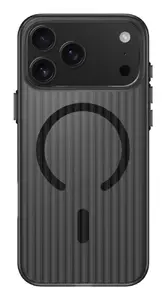 4smarts 541641 Mobile Phone Cover for Apple iPhone 17 Pro Black Transparent Polycarbonate