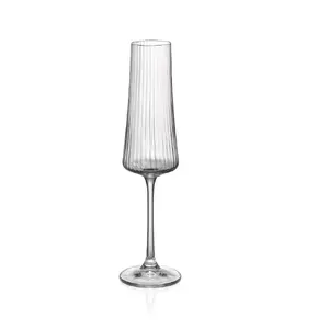 Champagne Glass Crystalex CZ20B40862 210 ml — Crystal stemware
