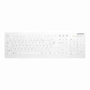 Клавиатура CHERRY AK-C8112 Медицинская RF Беспроводная AZERTY Французская Белая