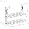 Cable organizer MACLEAN MC-104B Photo 4