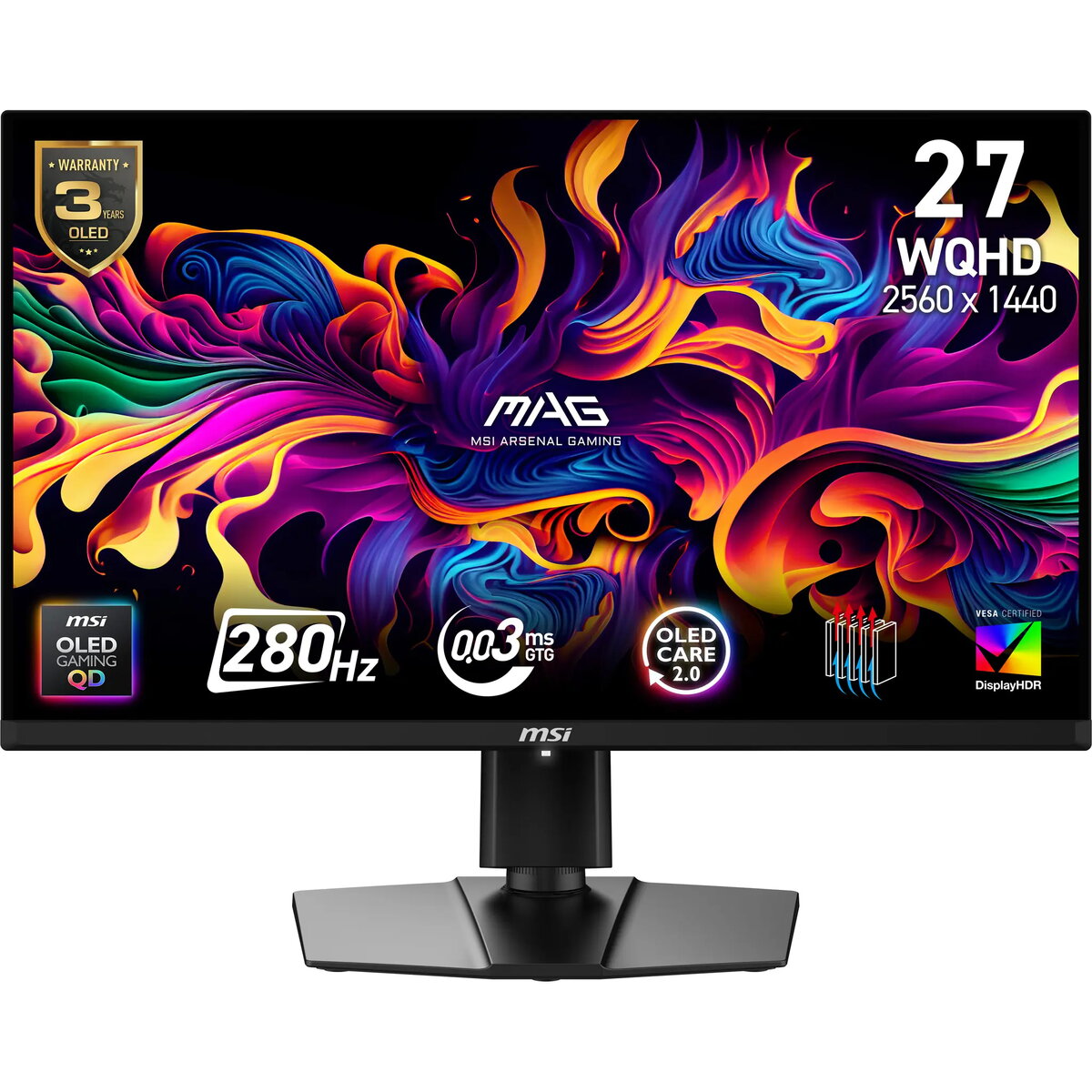MSI MAG 271QP QD-OLED X28 Spēļu