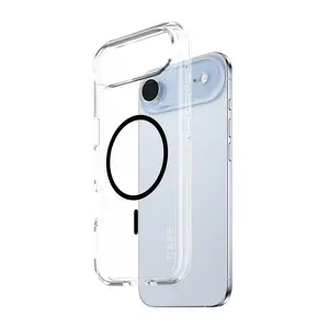 Чехол PanzerGlass CARE Urban Explorer для Apple iPhone Air прозрачный черный MagSafe термопластичный полиуретан