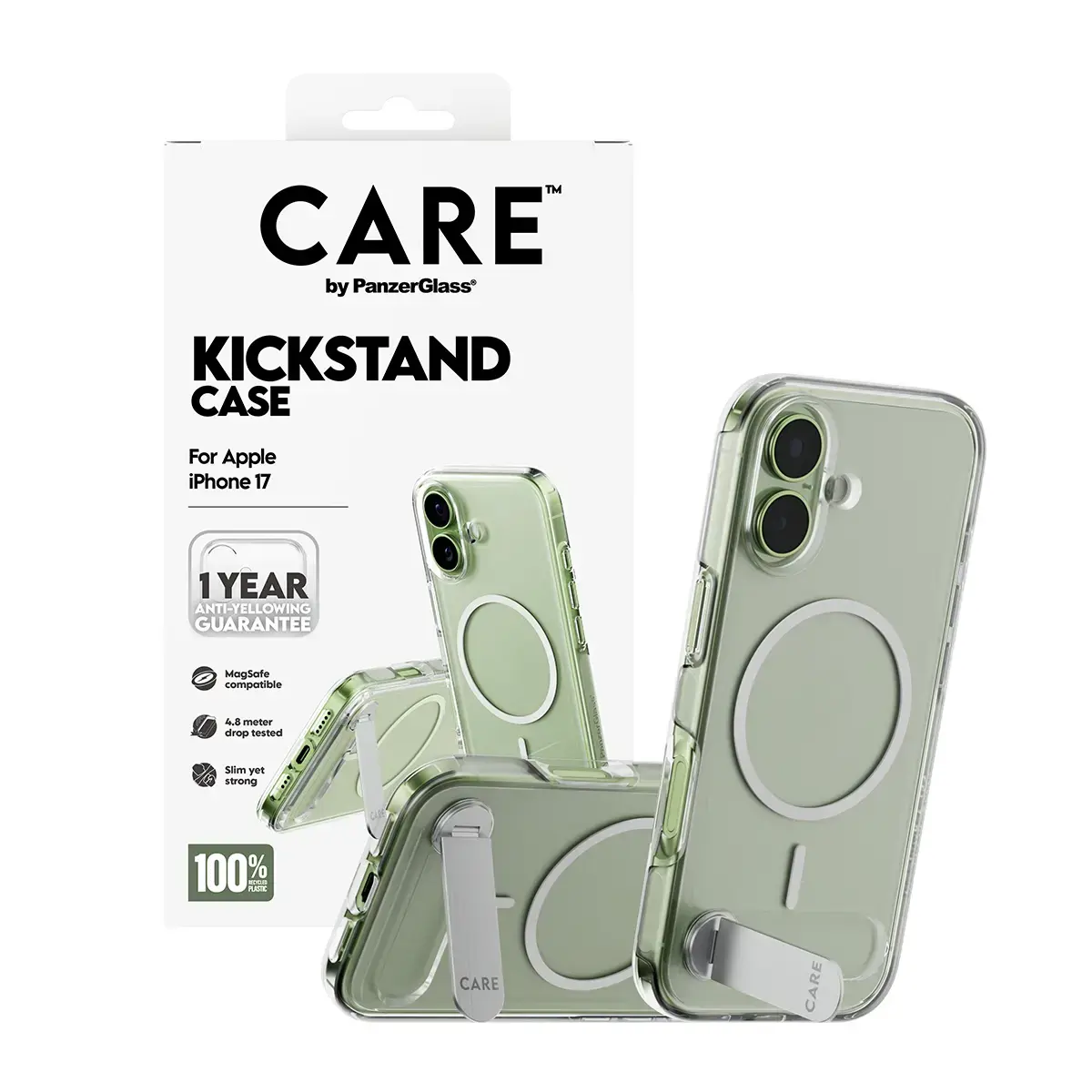 Vāks PanzerGlass CARE by Feature Case Transparent iPhone 17 Photo 5