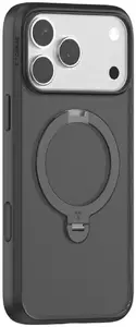 Aizmugurējais vāciņš Torras priekš iPhone 17 Pro — SPIN SERIES, melns, modelis X00FX2391