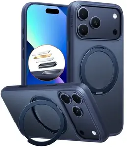 Phone case Torras Pro Series for iPhone 17 Pro, Navy Blue