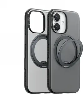 Чехол для iPhone 17 Torras Fitness Series — черный, тонкий амортизирующий корпус