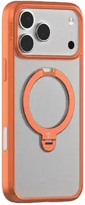 Чехол Torras Ostand Spin Series для iPhone 17 Pro Max — оранжевый защитный покрыв