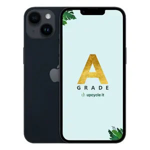 Смартфон Upcycle IT Apple iPhone 14 восстановленный Grade A — 6,1" (15,5 см), A15, 128 ГБ, Dual SIM, iOS 17, черный