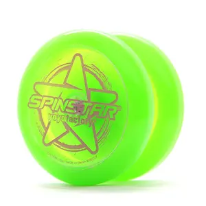Yo-Yo Factory SpinStar green — Yo‑yo for beginner/intermediate players, responsive play