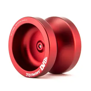 Yo-Yo Factory metal yo-yo METAL DV888 red — responsive/unresponsive for beginners and professionals