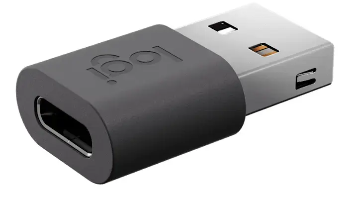Logitech 956-000169 USB-C to USB-A adapter Photo 2