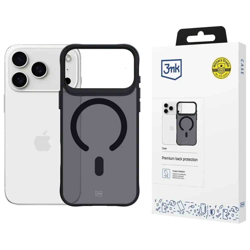 3MK Smoke MagCase mājiņš priekš iPhone 17 Pro Max Photo 4