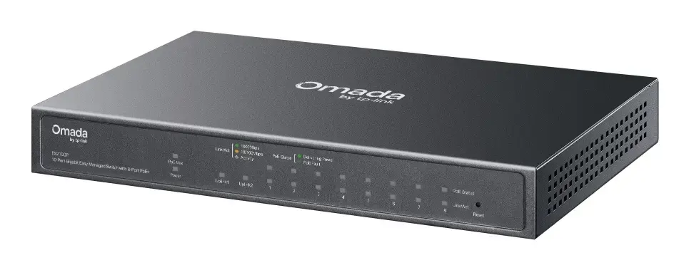 TP‑LINK Omada ES210GP Managed L2 Gigabit PoE Switch Photo 3