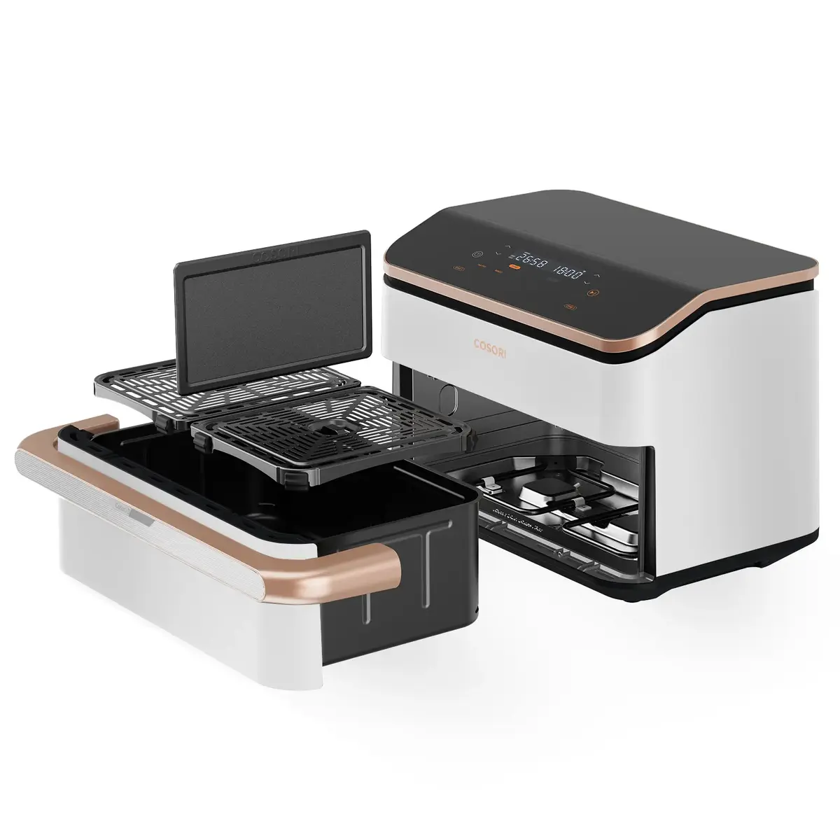 Аэрогриль Cosori Dual Blaze Twinfry Chef Edition Photo 2