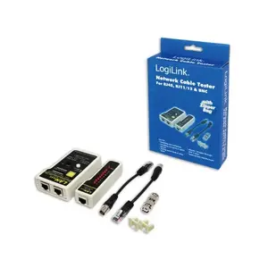 Network Cable Tester LogiLink WZ0015 RJ-11 RJ-12 RJ-45