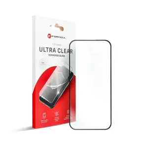 Tempered Glass Screen Protector FORCELL Ultra Clear for Xiaomi Redmi 14C — black