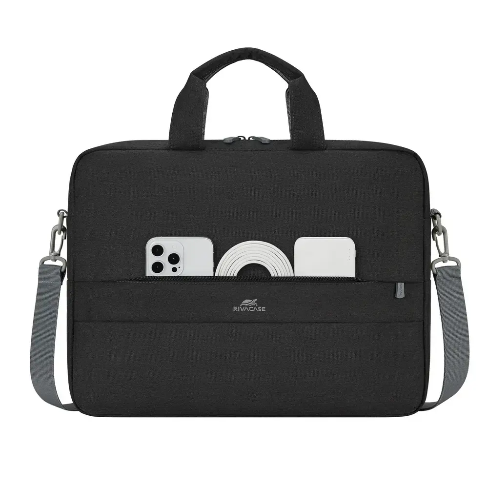 Rivacase Prater 15.6" Briefcase Black Photo 8
