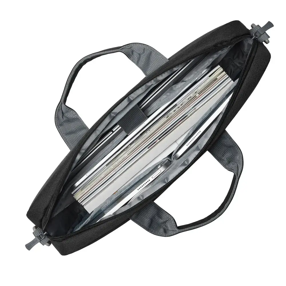 Rivacase Prater 15.6" Briefcase Black Photo 11