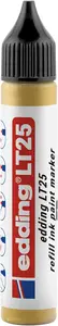 Tintes uzpilde Edding LT 25 zelta (4-LT25053) — metāliskas zelta tintes LT 25 marķieriem