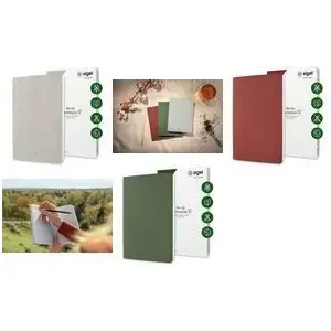 Notebook sigel RU205 A5 lined softcover green — A5 size, ruled pages, softcover