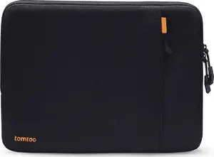 Laptop sleeve Tomtoc A13C2D1 for MacBook — black, lightweight, durable protective case