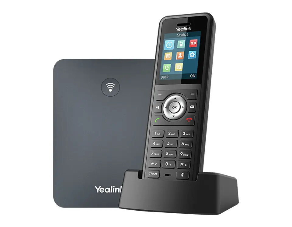 Yealink W79P IP mobilais tālrunis Melns