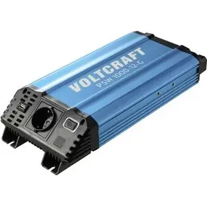 Inverter Voltcraft PSW 1000-12-G 1000 W 12 V DC to 230 V AC Pure Sine Wave