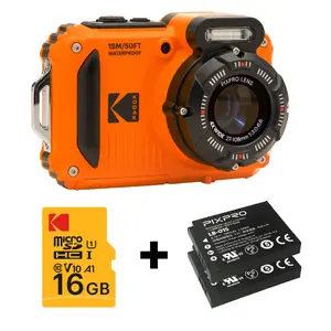 Compact camera Kodak PIXPRO WPZ2OG6 16.76 MP BSI CMOS 4x Optical Zoom