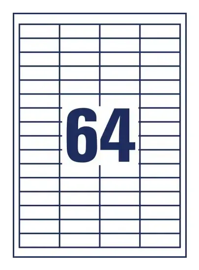 Self-adhesive label Avery 4785 Photo 2