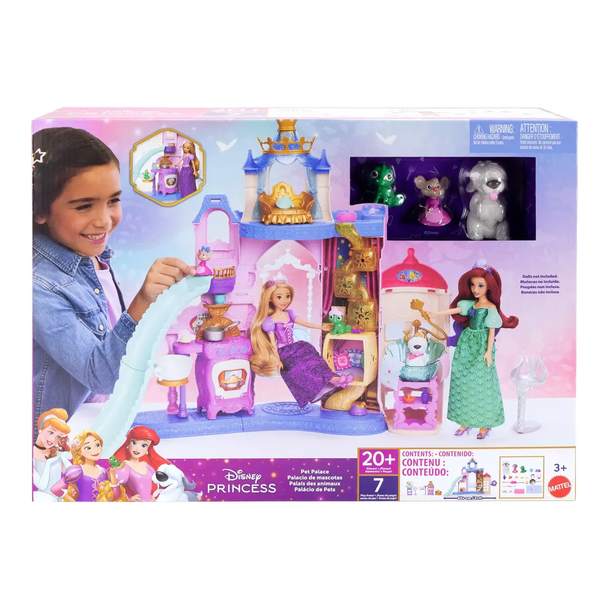 Pils Disney Princess Pet Palace Playset Photo 6