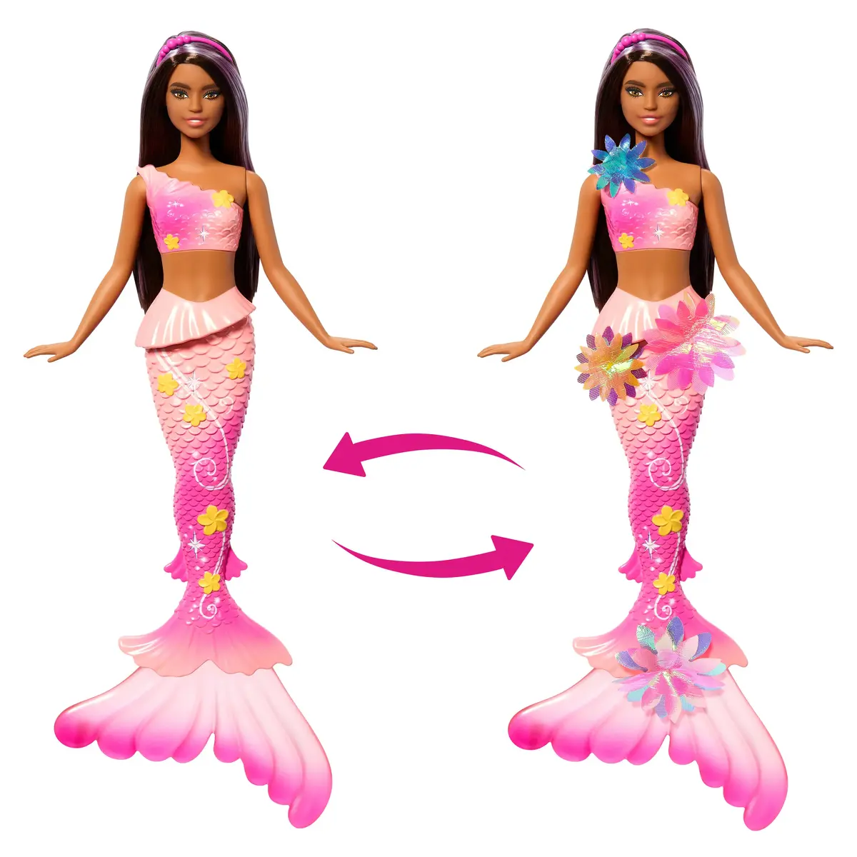 Fashion doll Mattel Barbie Flower Magic Mermaid Photo 4