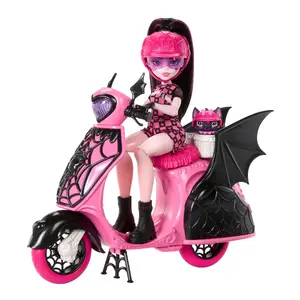 Modes lelle Mattel Monster High Vamptastic Scooter Drakulaura komplekts