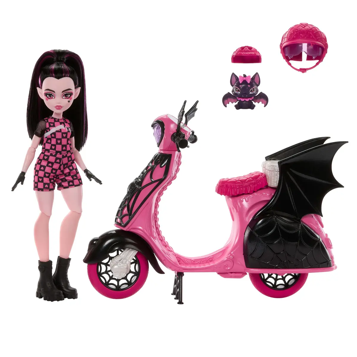 Modes lelle Mattel Monster High Vamptastic Scooter Drakulaura Photo 5