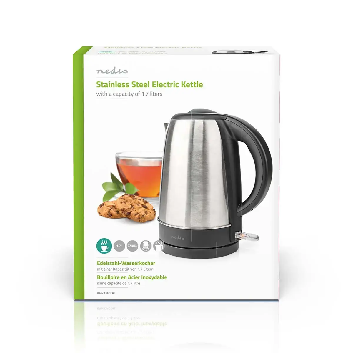 Electric kettle Nedis KAWK340EAL Photo 12