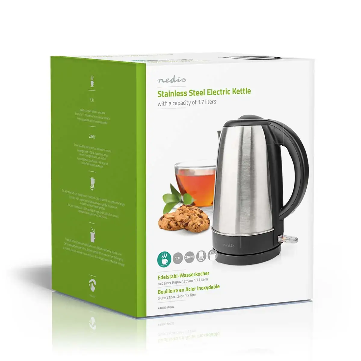Electric kettle Nedis KAWK340EAL Photo 14