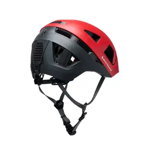 Protective Helmet Black Diamond Capitan E hyper red M/L — hard-shell EPP half helmet, adjustable 58–63 cm, ventilation