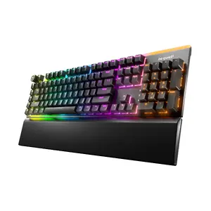 Mechanical gaming keyboard be quiet! Light Mount Silent Linear US ANSI, full-size QWERTY, RGB, detachable USB-C cable, PBT keycaps, wrist rest