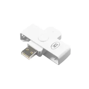 Смарт-картридер ACS ACR39U-N1, интерфейс USB 2.0, белый, 12 г