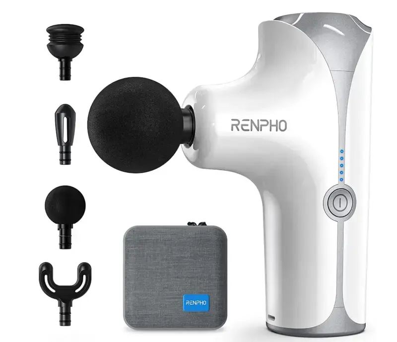 RENPHO PEU-RP-GM173-WH Universāls masāžas pistole ar