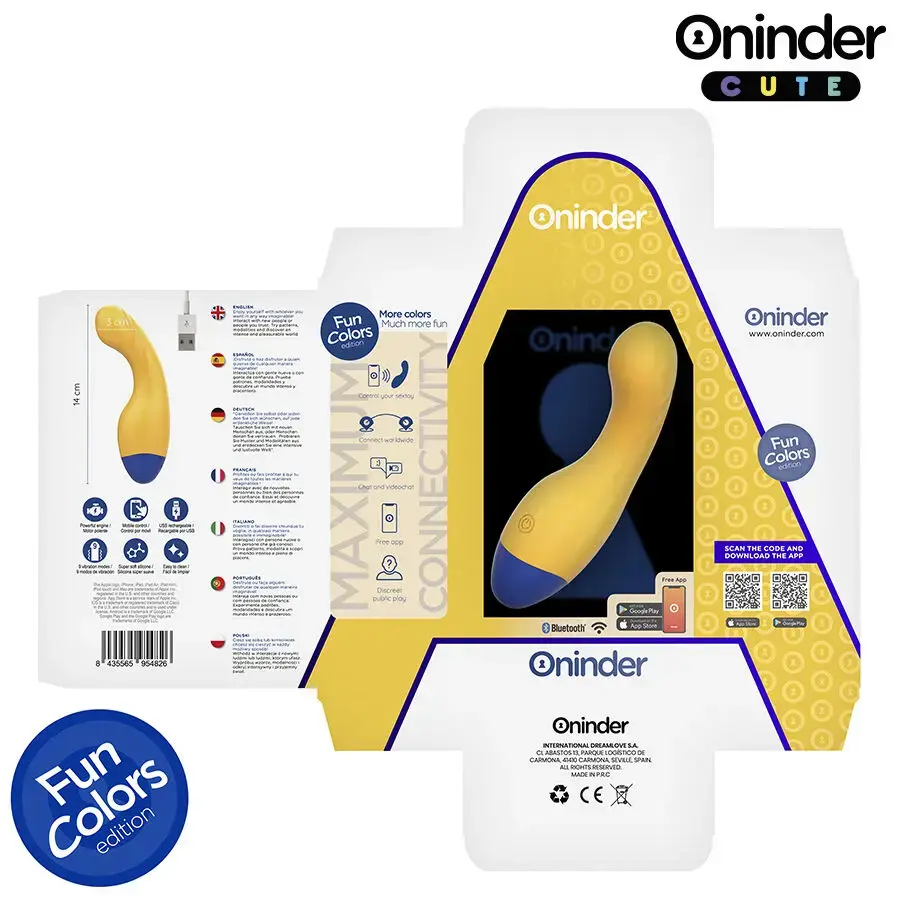 Вибратор ONINDER CUTE LOVE BUDDY MASTER G-SPOT Photo 4
