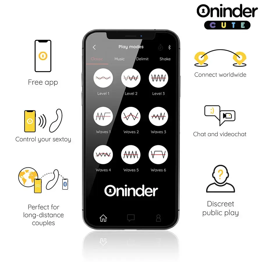 Вибратор ONINDER CUTE LOVE BUDDY MASTER G-SPOT Photo 5