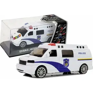Toy ambulance LEAN Sport 6909 with lights and sound, battery-powered children's vehicle