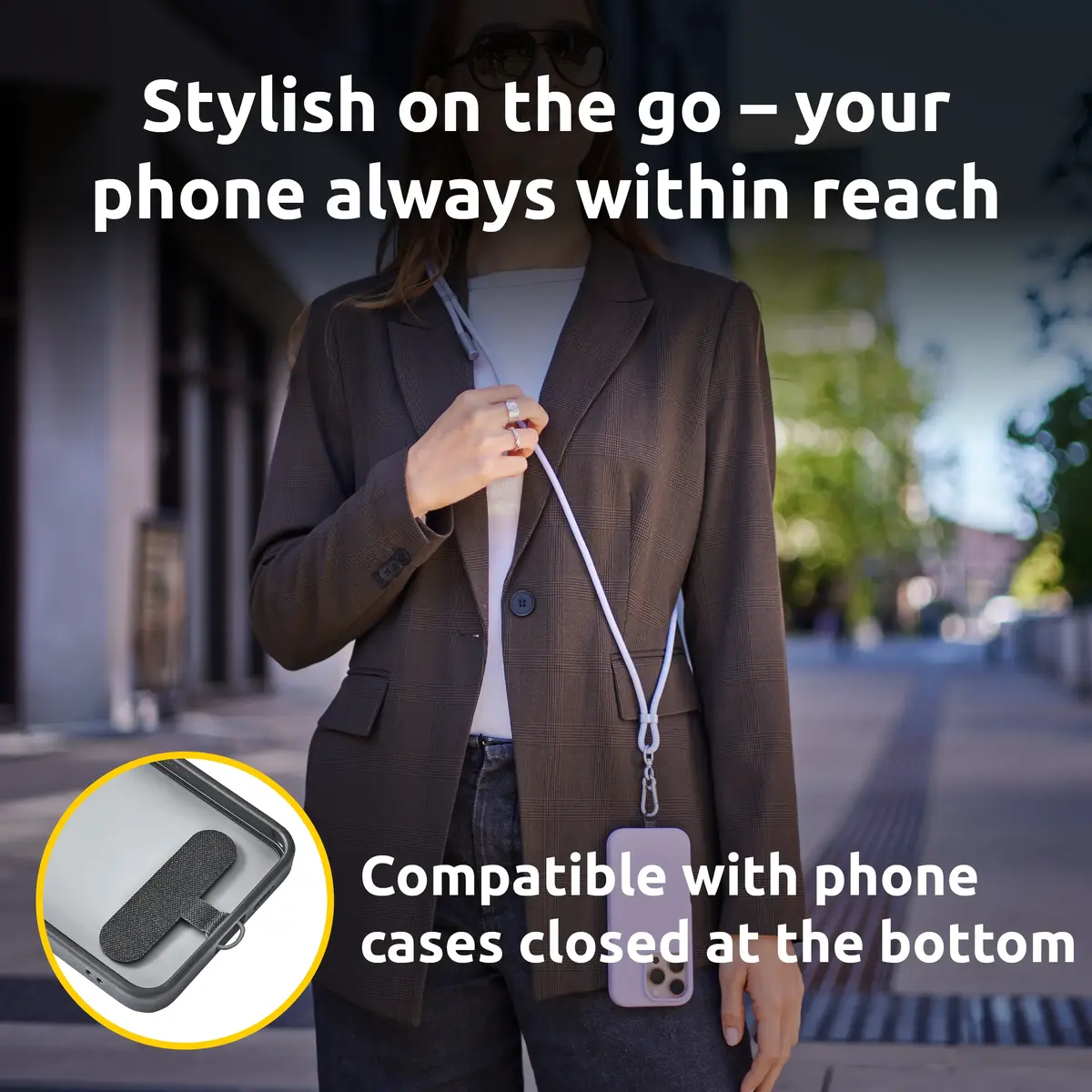 Intenso USB-C зарядный шнур на шее Photo 2